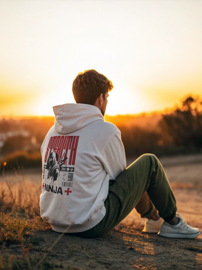 Glacier Stealth Ninja Unisex Hoodie