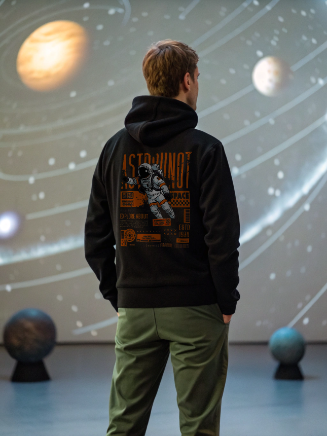 Glacier Astronaut Unisex Hoodie