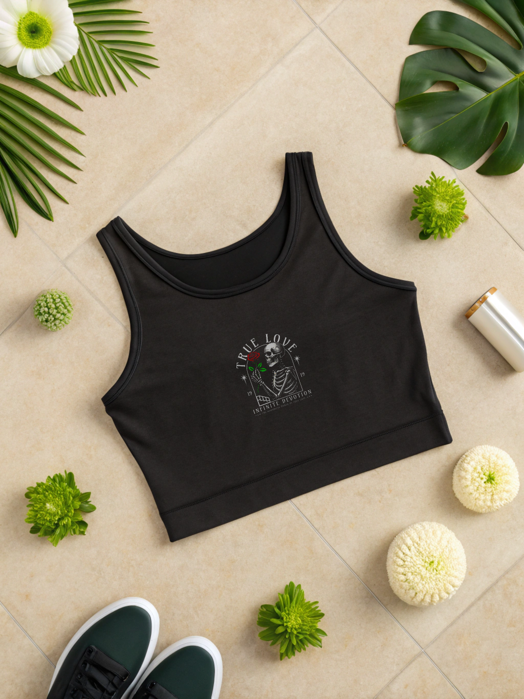 Glacier True Love Crop Tank