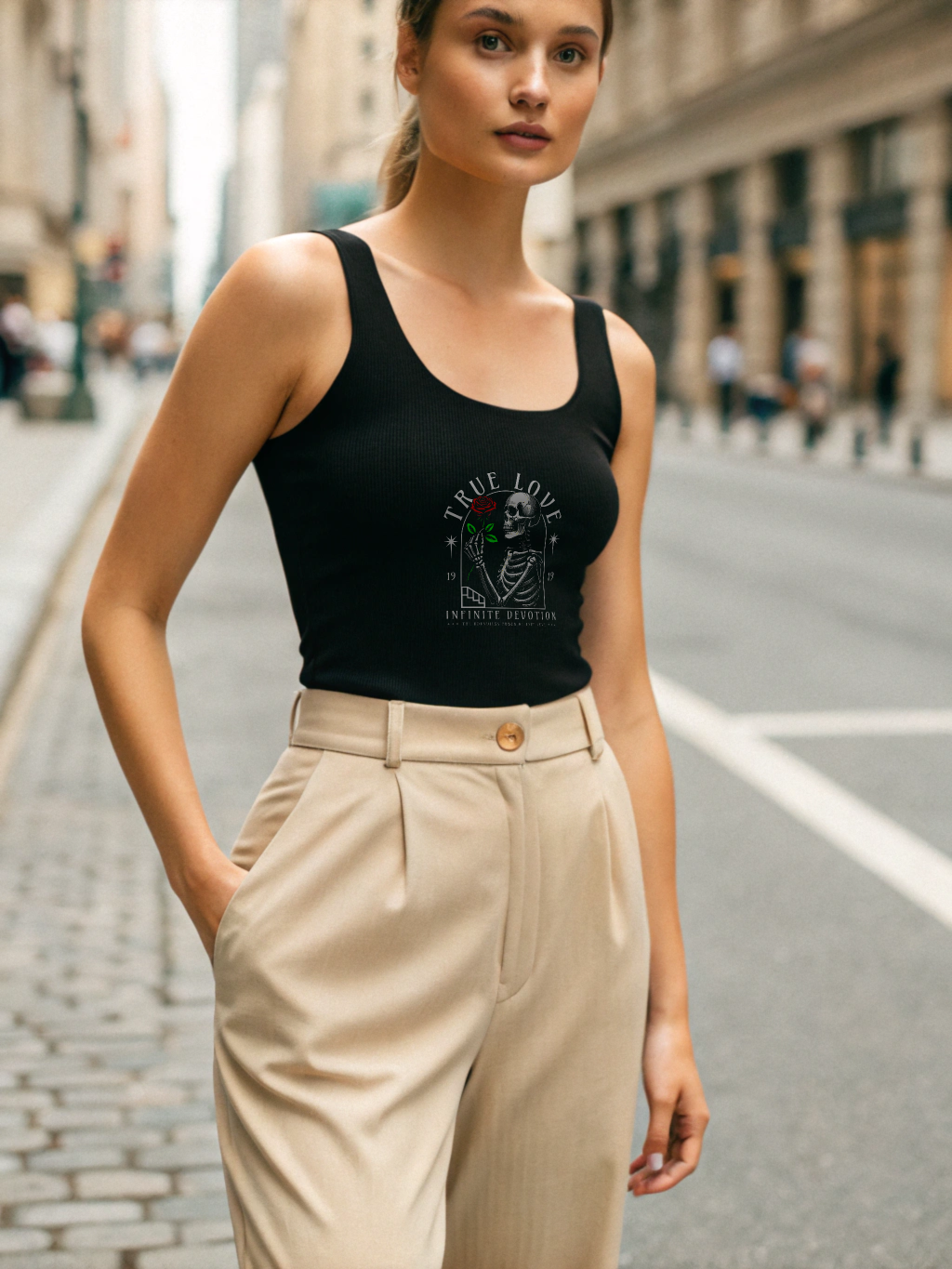 Glacier True Love Crop Tank