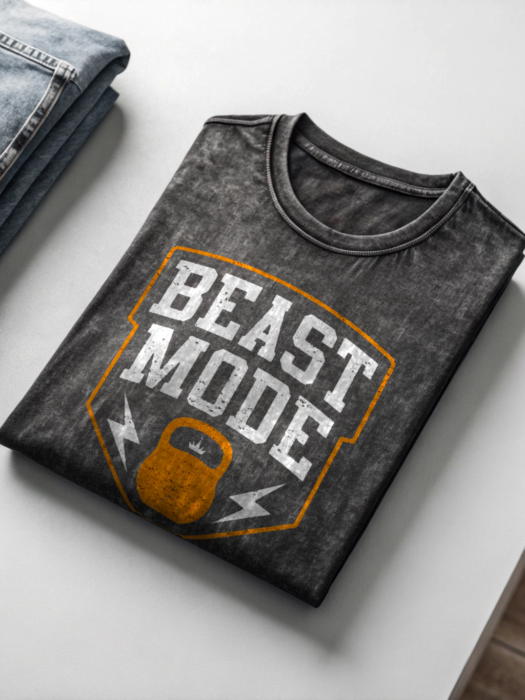 Glacier Beast Mode Oversized Tee | BSG Collection