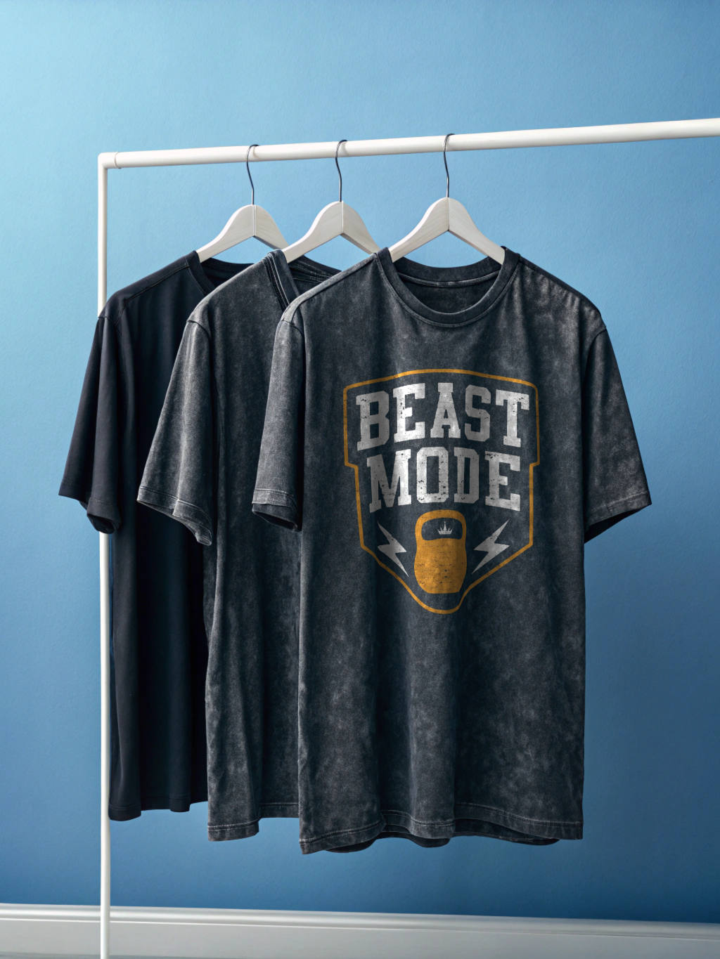 Glacier Beast Mode Oversized Tee | BSG Collection