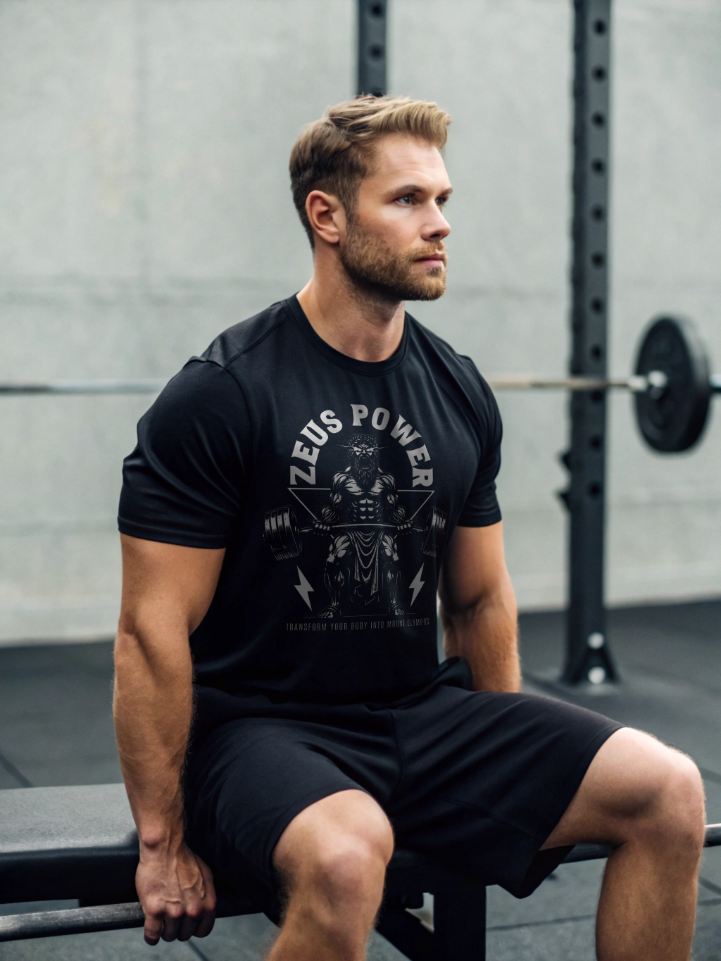 Glacier Zeus Power Oversized Classic T-Shirt | BSG Collection