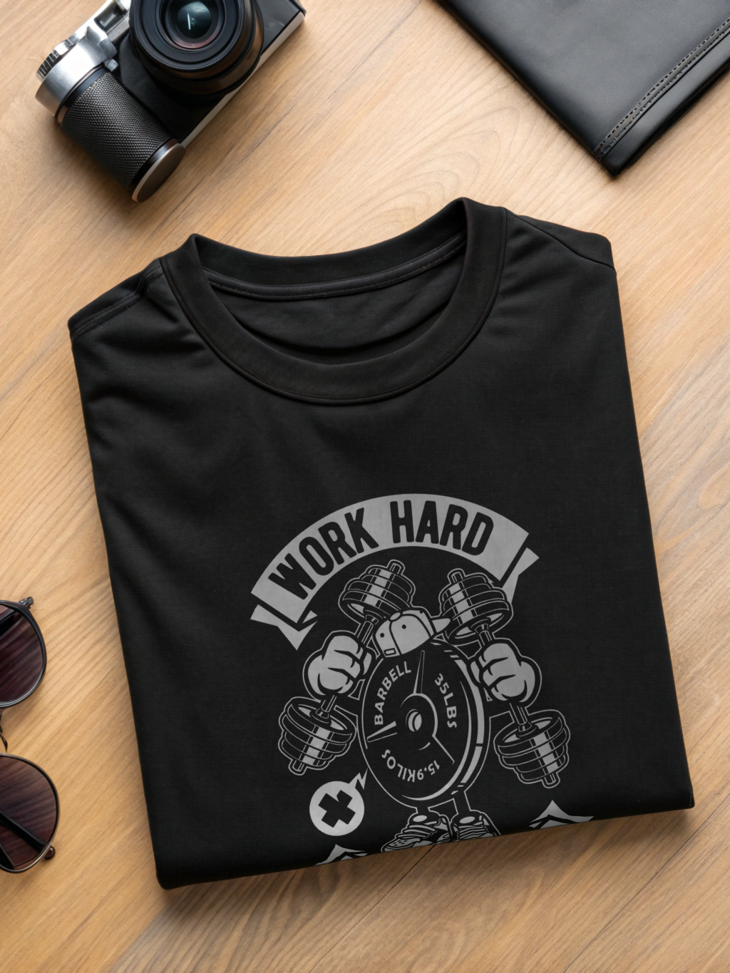 Glacier Train Harder Unisex T-Shirt | BSG Collection