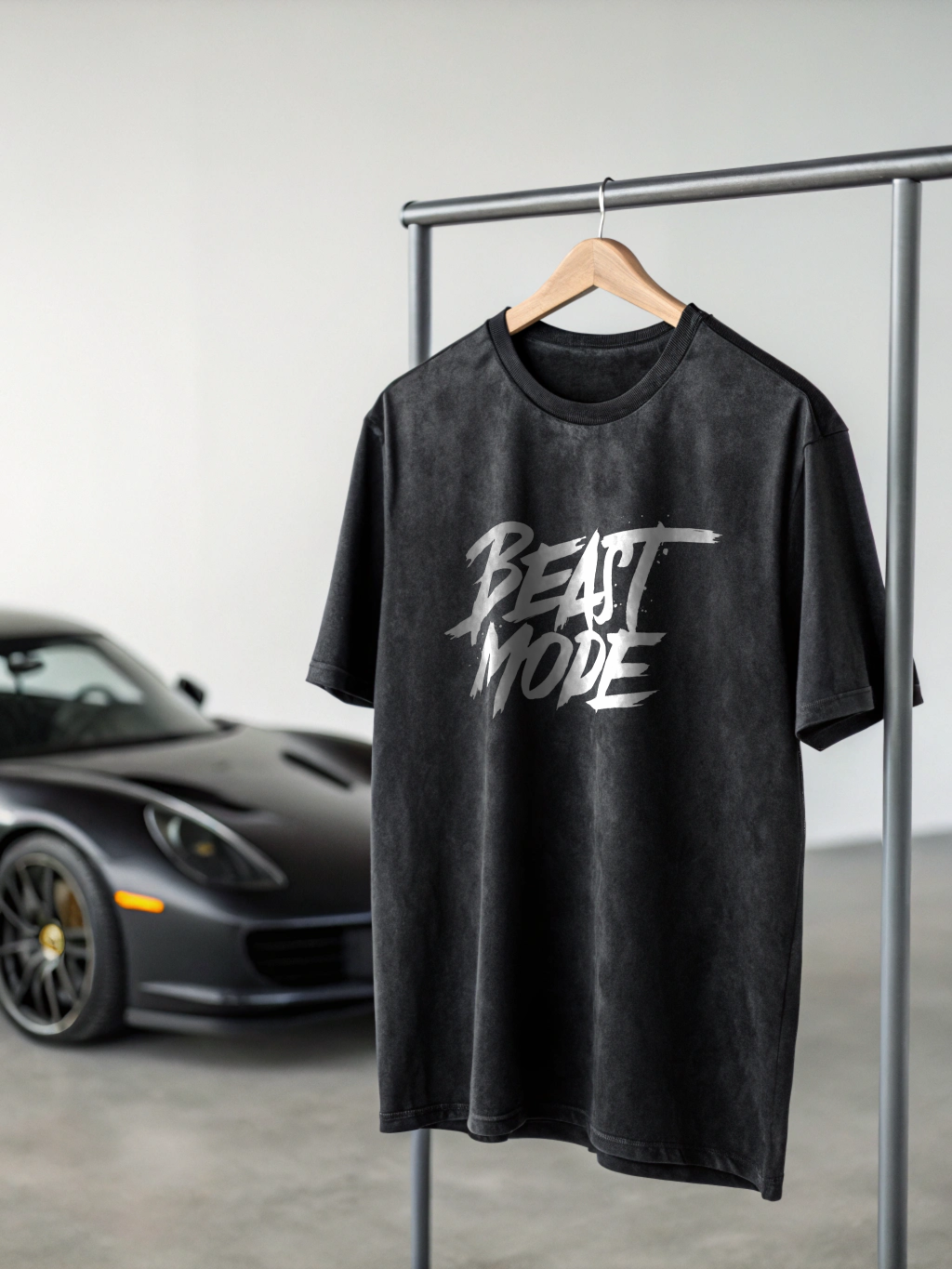 Glacier Beast Mode Oversized Tee | BSG Collection