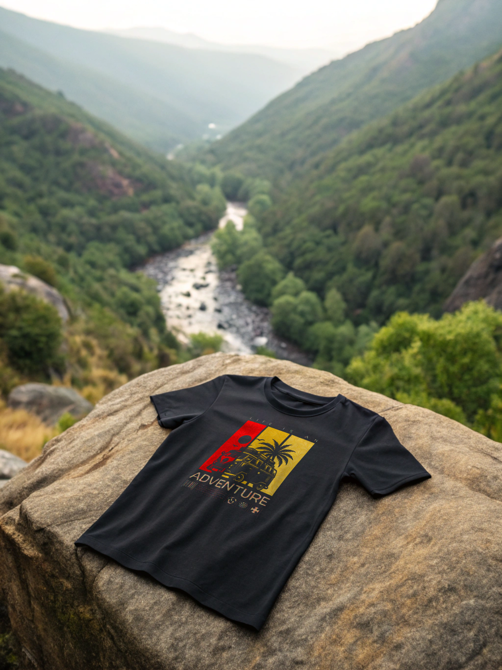 Glacier Adventure Crop Top for Women