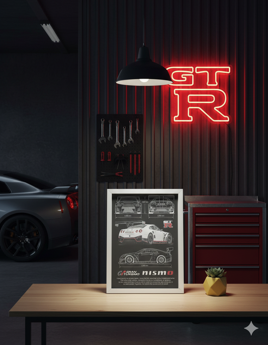 Glacier "GTR" Framed Poster