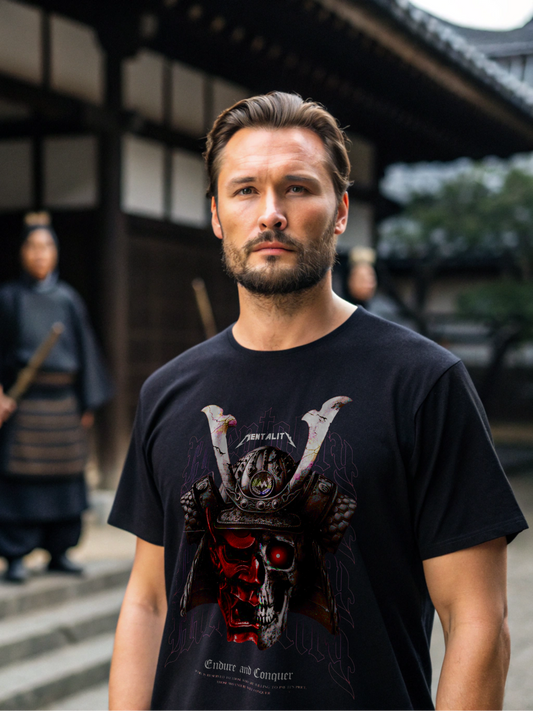Glacier Samurai Wall Oversized T-Shirt
