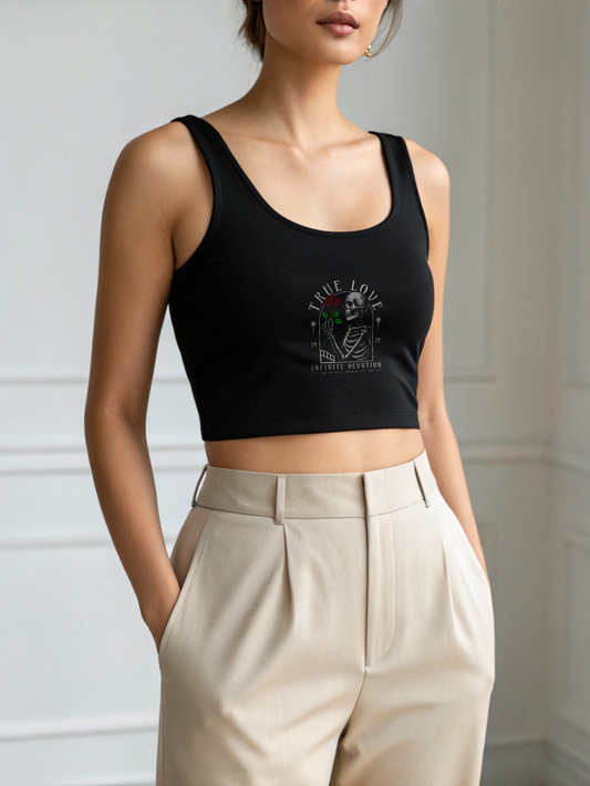 Glacier True Love Crop Tank