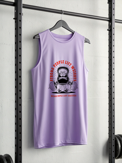 Glacier Strong People Sleeveless T-Shirt