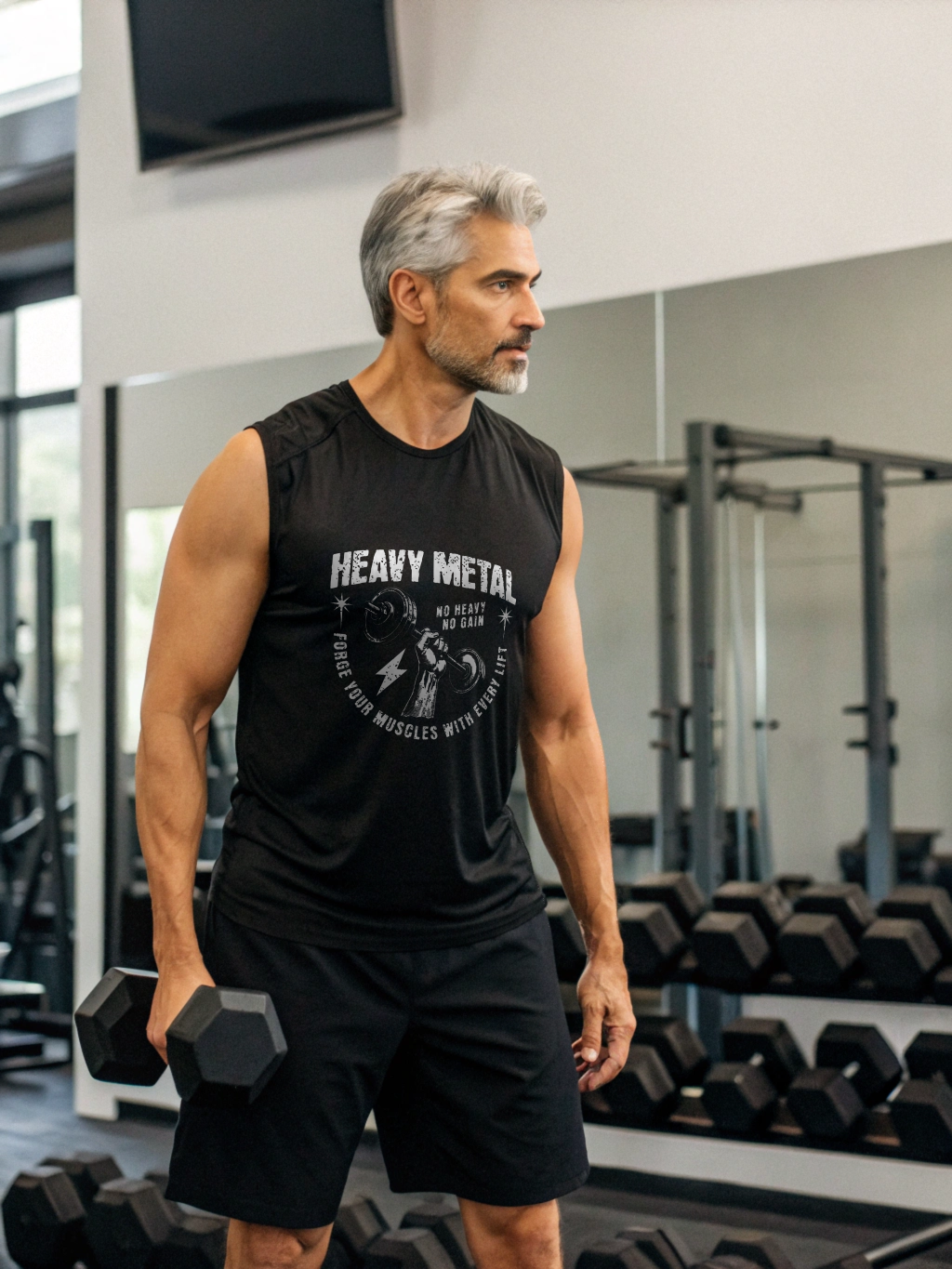 Glacier Heavy Metal Sleeveless T-Shirt