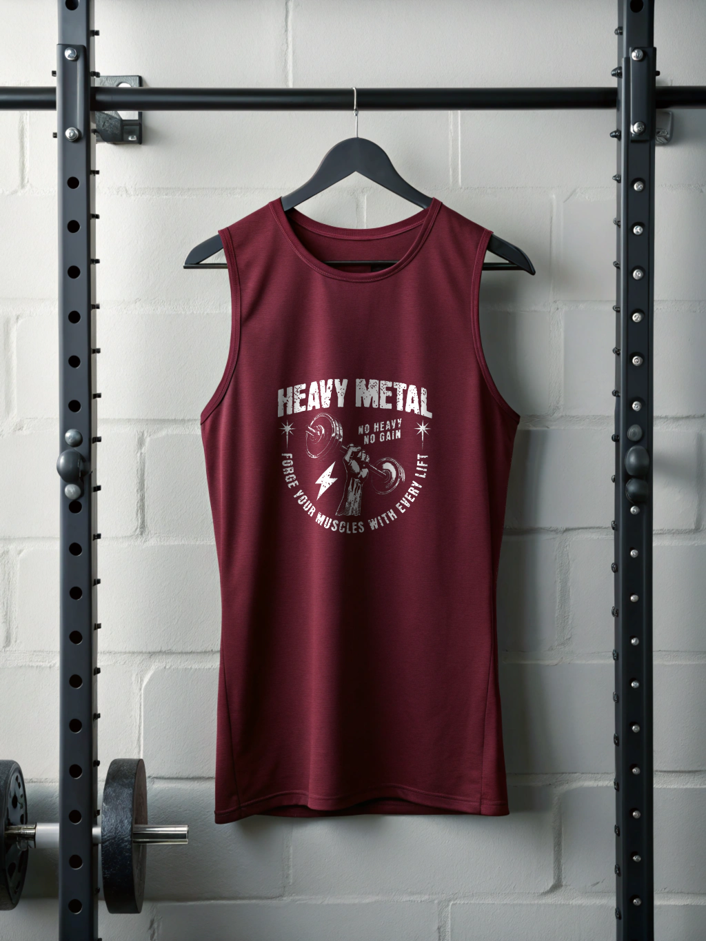 Glacier Heavy Metal Sleeveless T-Shirt