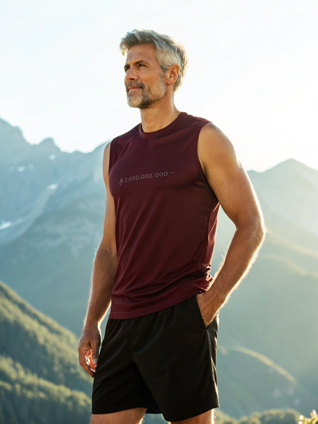 Glacier Monkey Fluffy Sleeveless T-Shirt