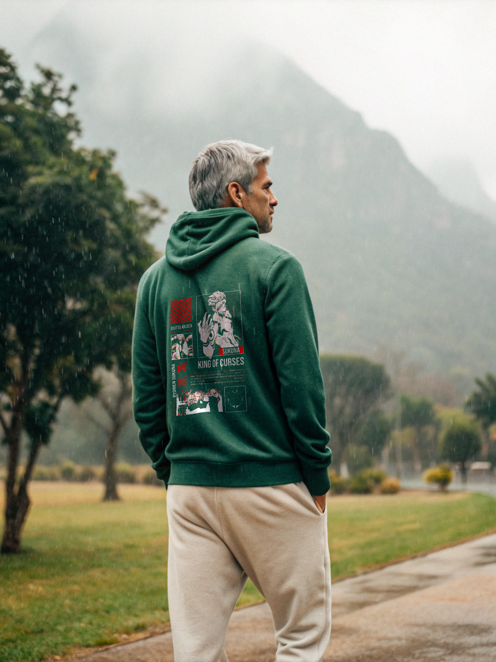 Glacier King of Curses Unisex Hoodie