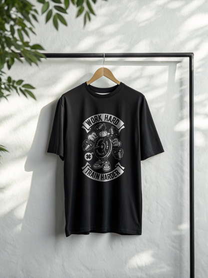 Glacier Train Harder Unisex T-Shirt | BSG Collection