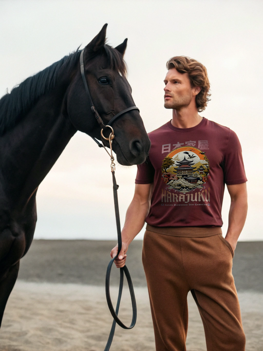 Glacier Samurai Wall Oversized T-Shirt