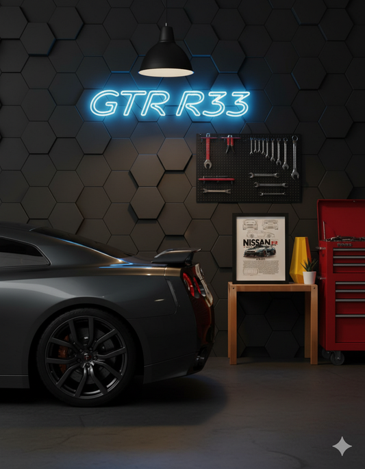 Glacier "R35" Framed Poster